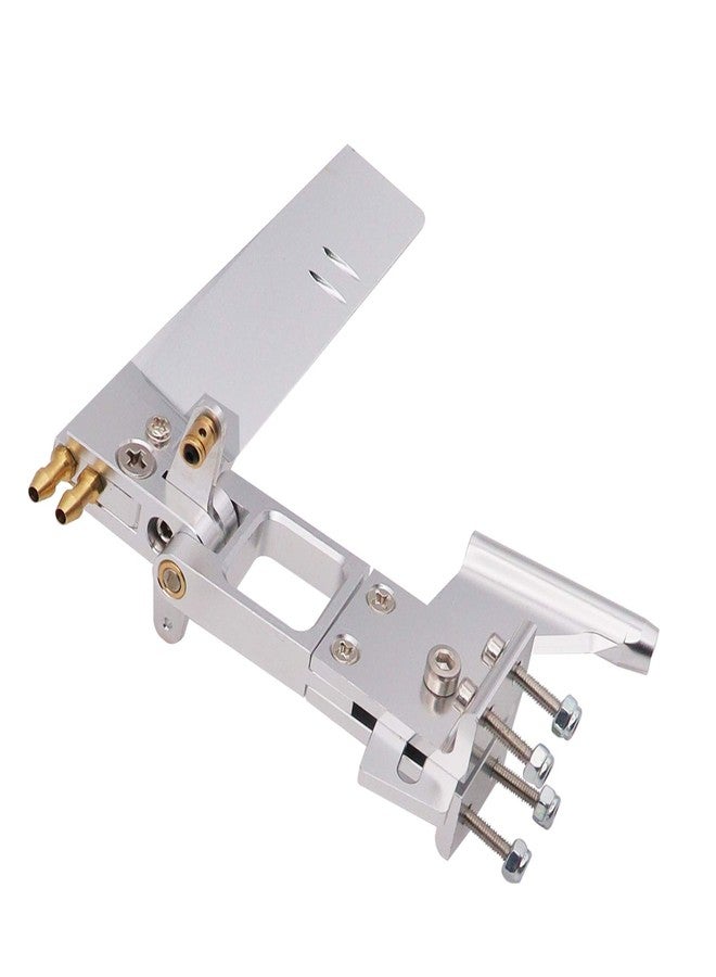 Treehobby 110mm Aluminum Alloy Water Absorbing Steering RC Boat Rudder with 4mm Shaft Axle Strut Mount Bracket Kit Holder,Dual Water Pickup - Image 3